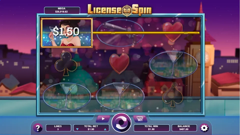 license to spin — screenshot 2