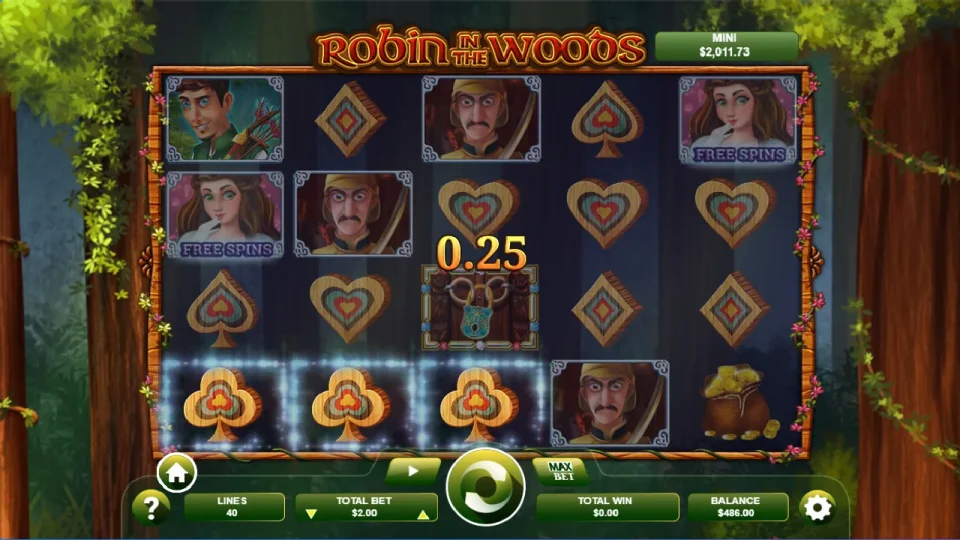 Robin in the Woods — screenshot 2