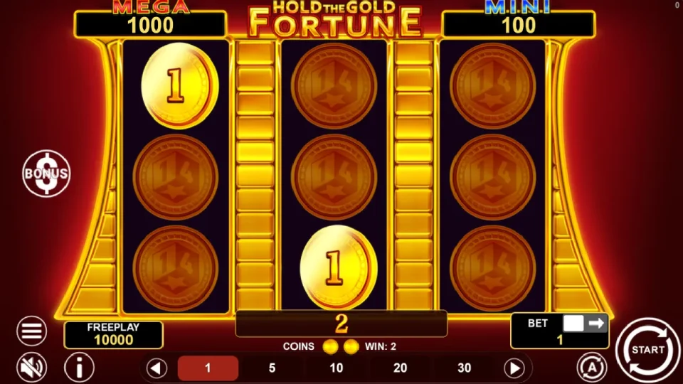 Hold The Gold Fortune — screenshot 2