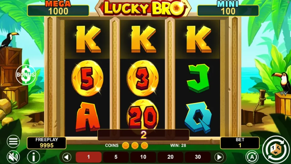 Lucky Bro Hold & Win — screenshot 2