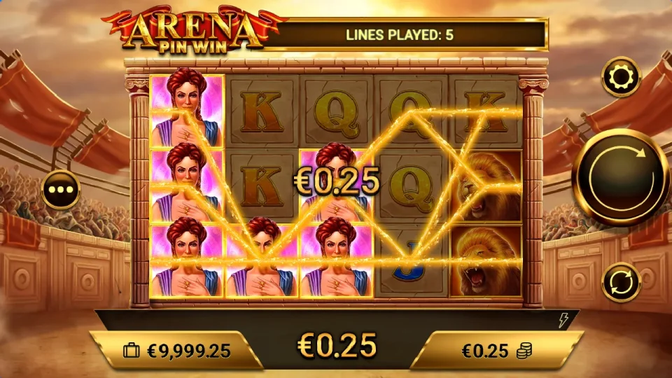 Arena Pin Win — screenshot 2