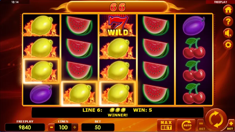 Hot Fruits 100 — screenshot 4