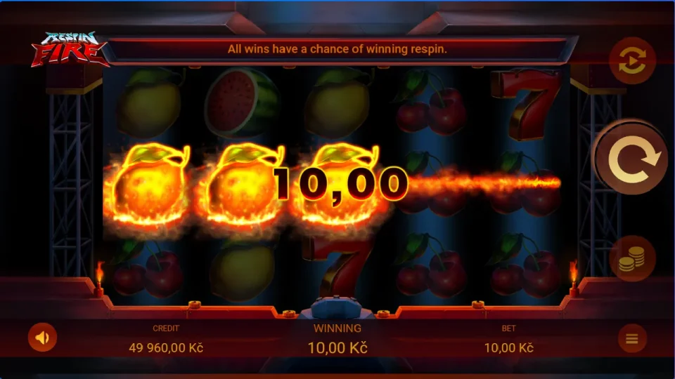 Respin Fire — screenshot 2