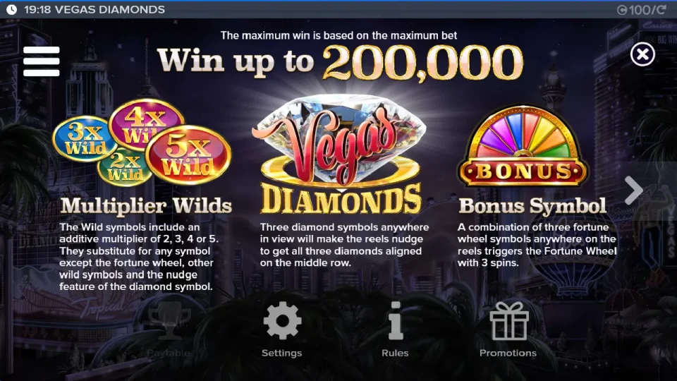 Vegas Diamonds — screenshot 2