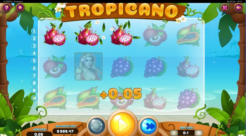 Tropicano — screenshot 2