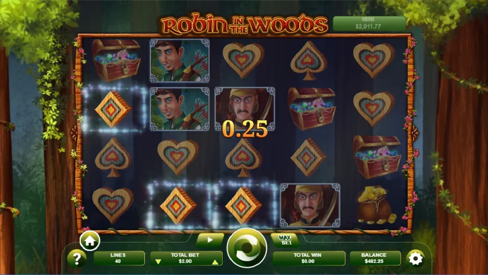 Robin in the Woods — screenshot 3