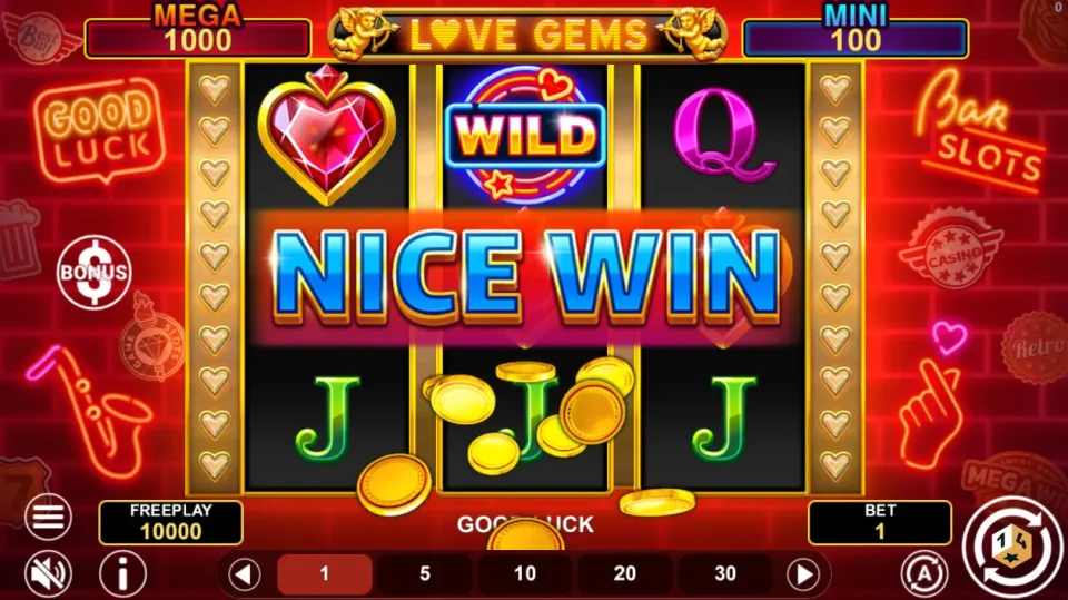 Love Gems Hold & Win — screenshot 2