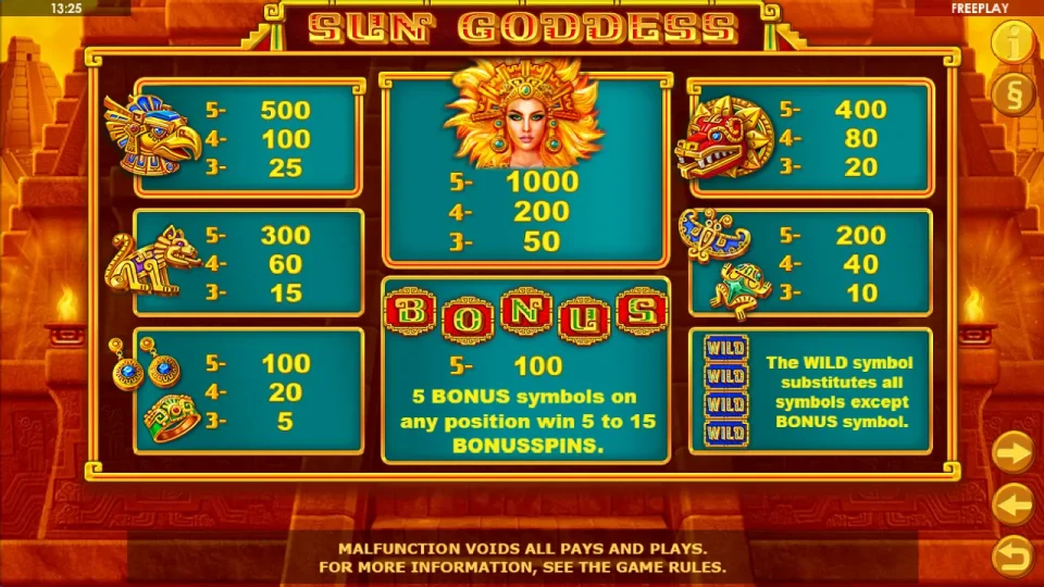 Sun Goddess — screenshot 4