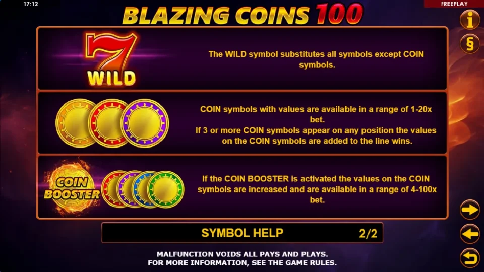Blazing Coins 100 — screenshot 4