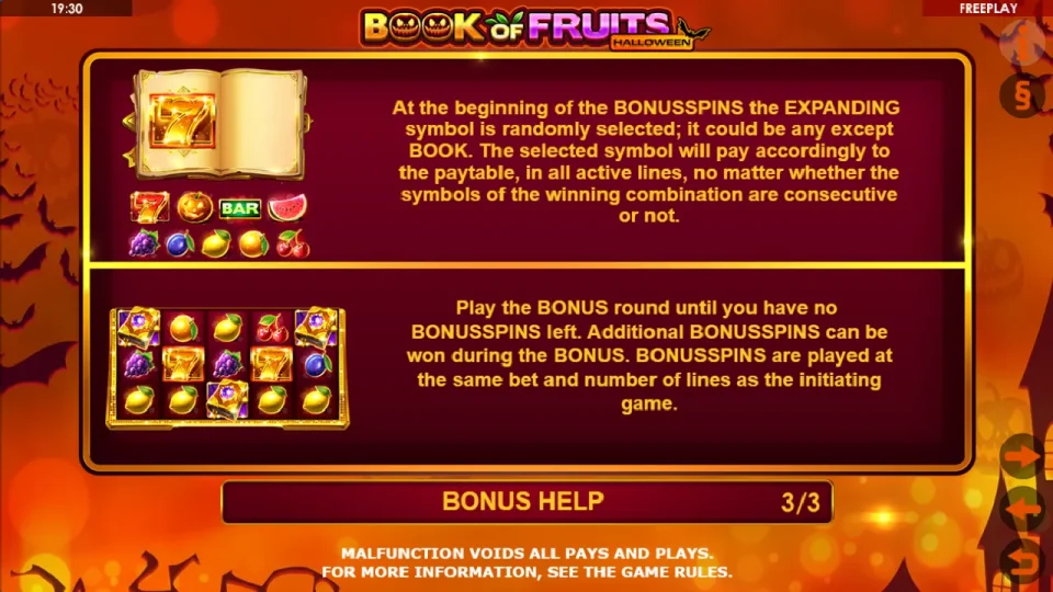 Book of Fruits Halloween — screenshot 5