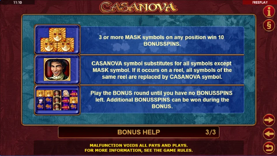 Casanova — screenshot 1