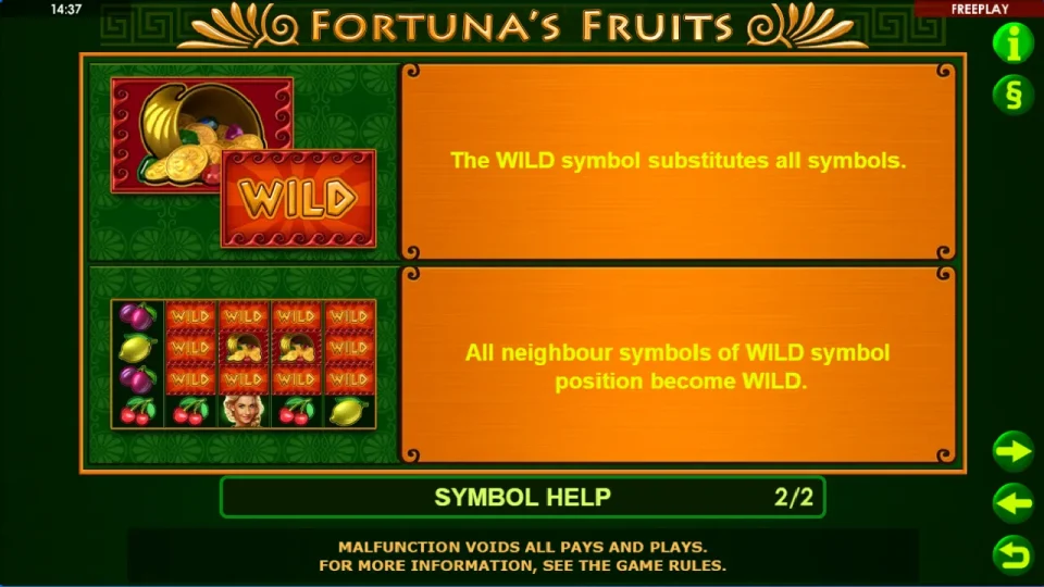 Fortunas Fruits — screenshot 3