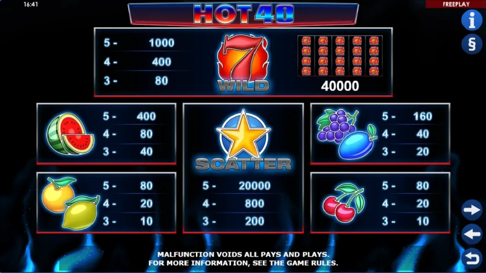 Hot 40 — screenshot 4