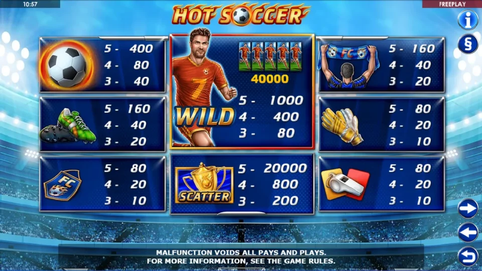 Hot Soccer — screenshot 1
