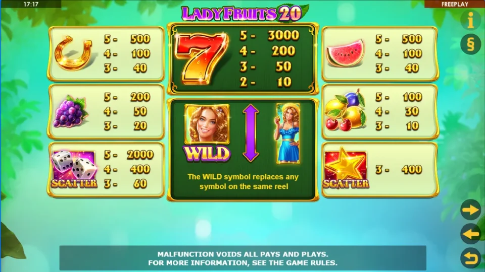 Lady Fruits 20 — screenshot 4