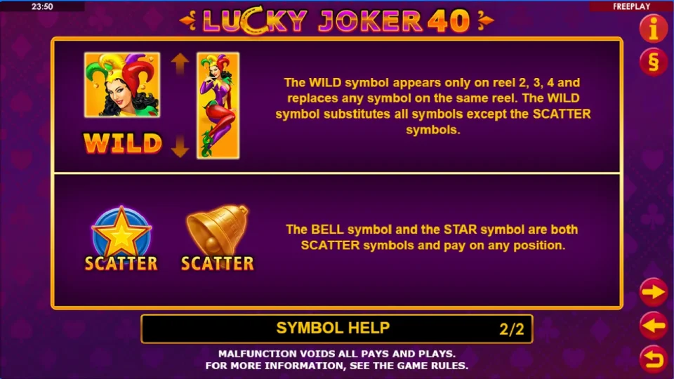 Lucky Joker 40 — screenshot 1