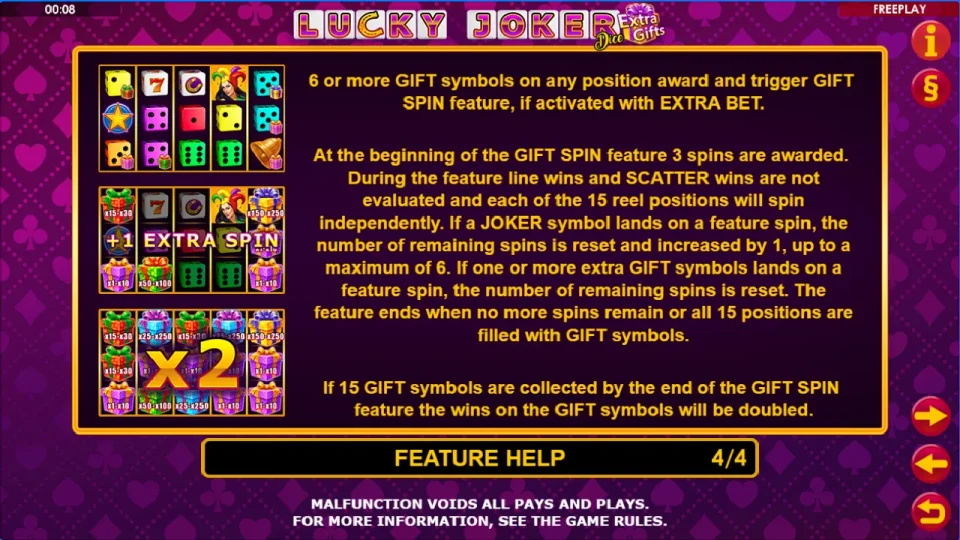 Lucky Joker Dice Extra Gifts — screenshot 1
