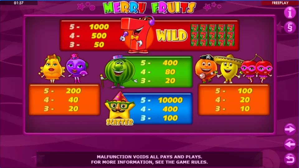 Merry Fruits — screenshot 1