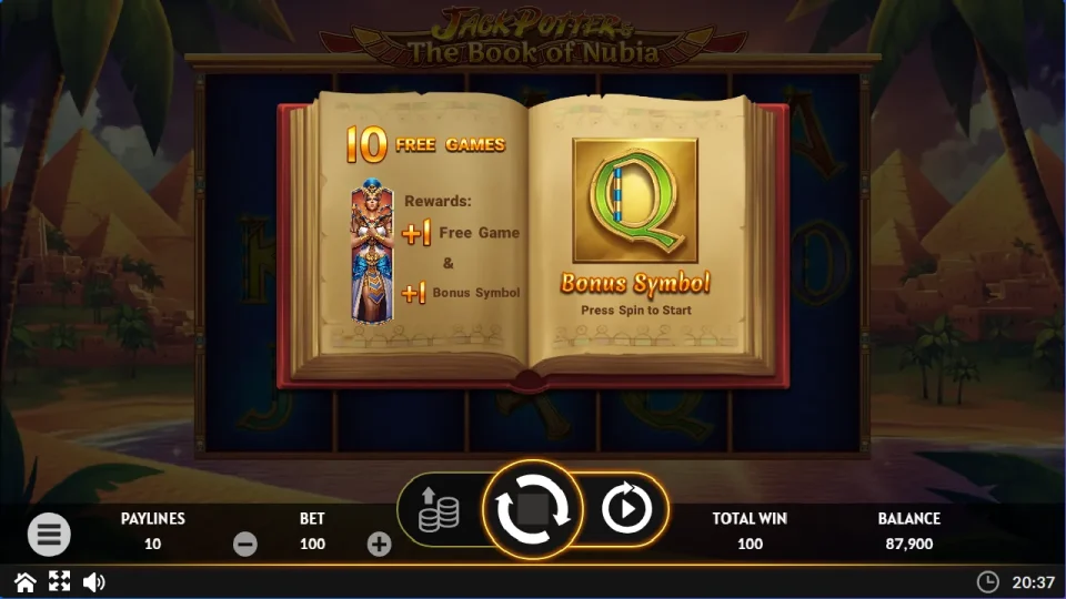 Jack Potter and The Book of Nubia — screenshot 3