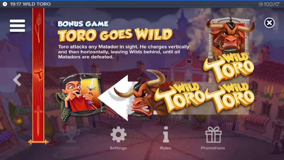 wild toro — screenshot 3