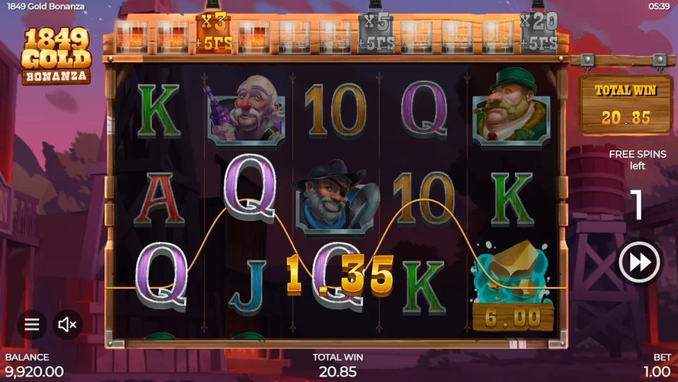 1849 Gold Bonanza — screenshot 1