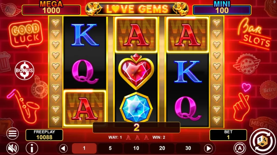 Love Gems Hold & Win — screenshot 3