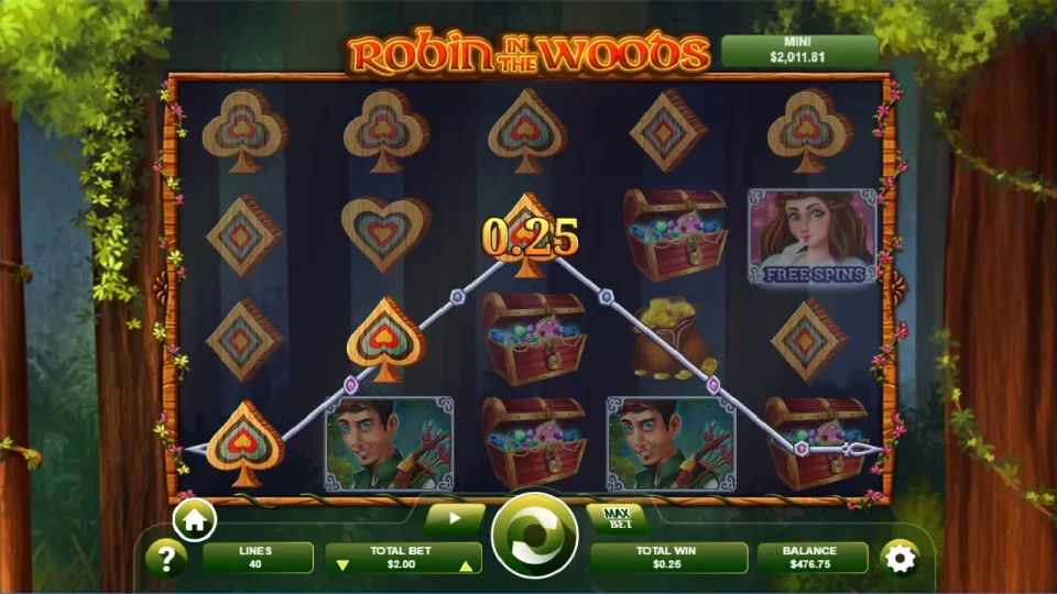 Robin in the Woods — screenshot 4