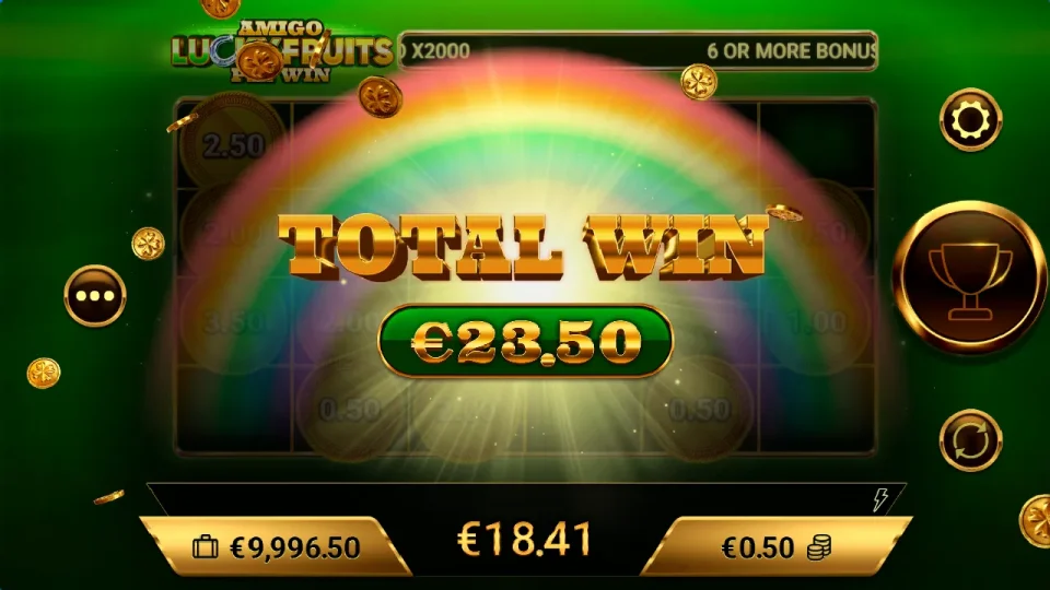 Amigo Lucky Fruits Pin Win — screenshot 4