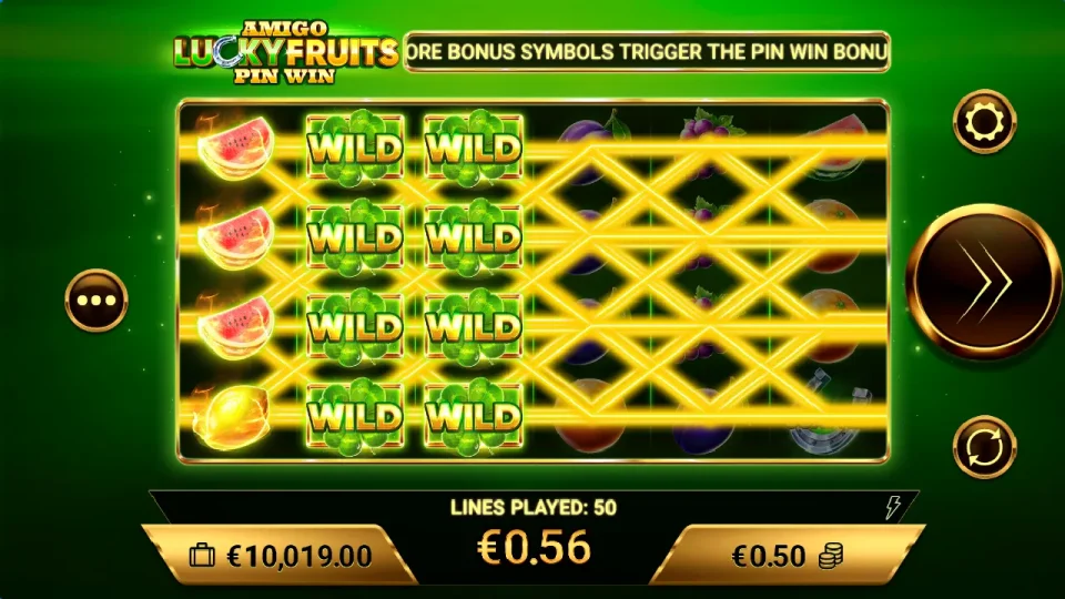 Amigo Lucky Fruits Pin Win — screenshot 5