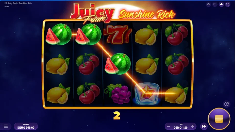 Juicy Fruits Sunshine Rich — screenshot 1