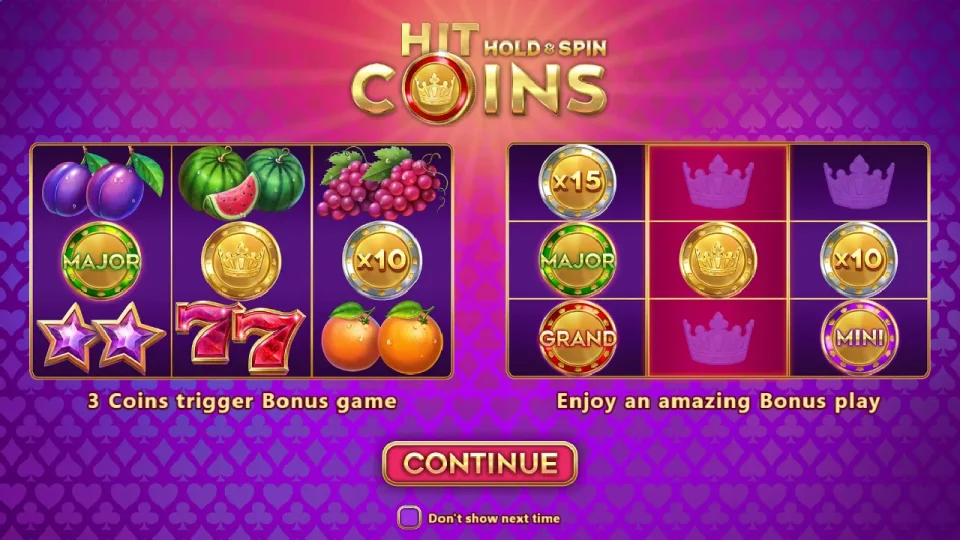 Hit Coins Hold and Spin — screenshot 1