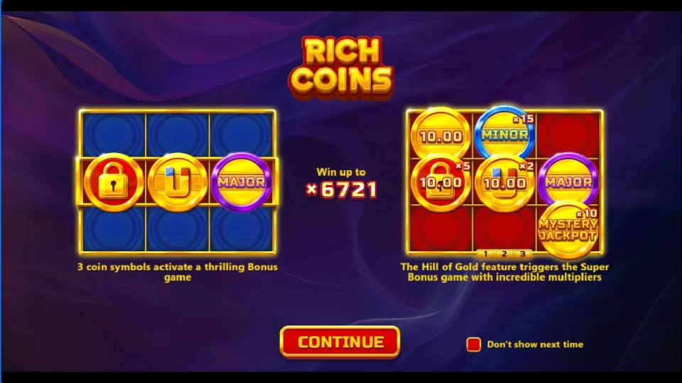 Rich Coins Hold and Spin — screenshot 1