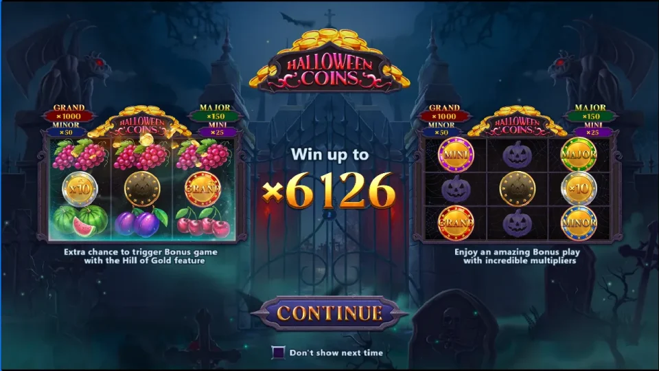 Halloween Coins Hold and Spin — screenshot 4