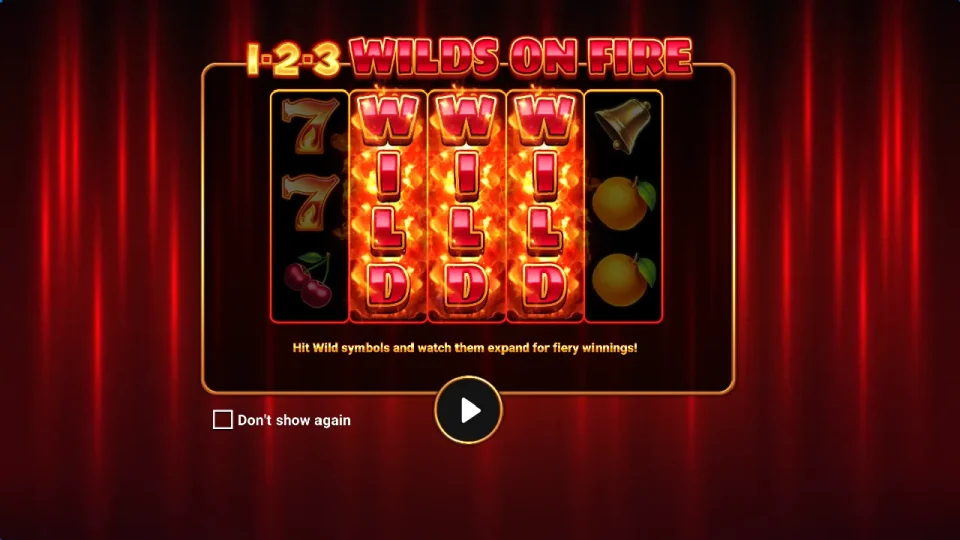 1-2-3 Wilds on Fire — screenshot 1