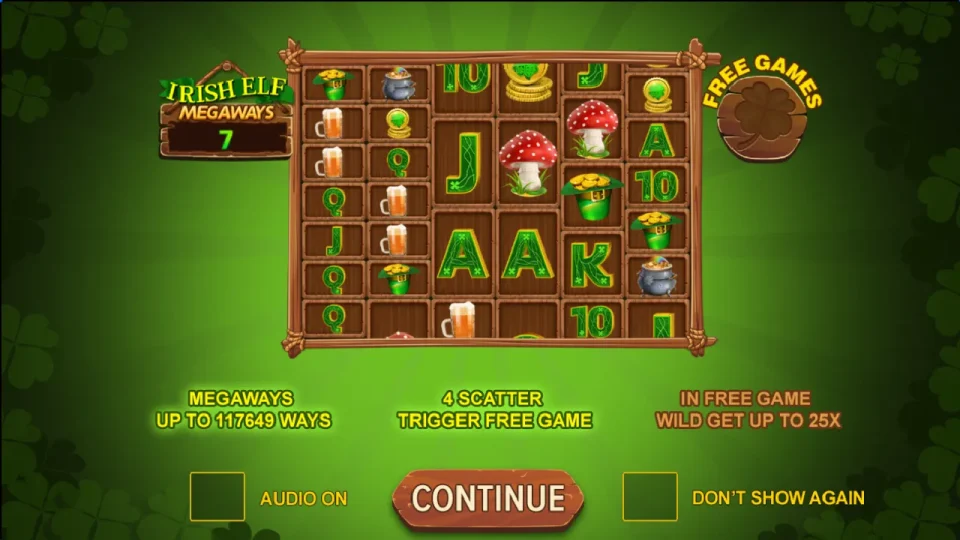 Irish Elf Megaways — screenshot 1