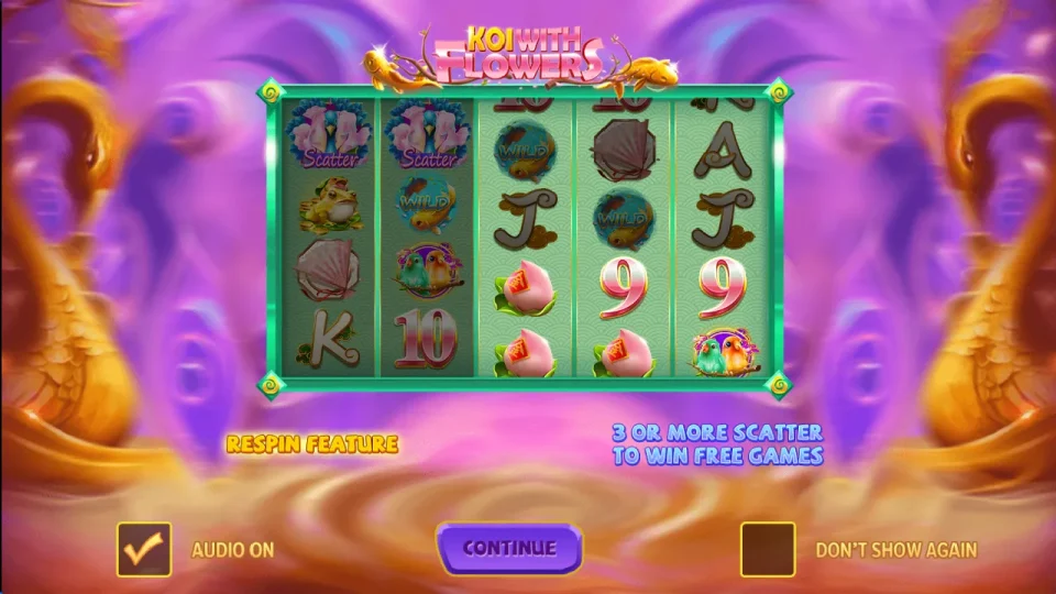 Koi with Flowers — screenshot 1