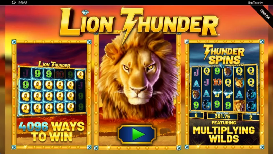 Lion Thunder — Slots by Blueprint Gaming