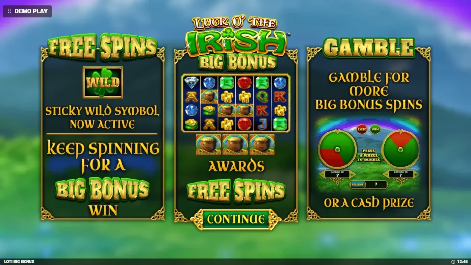 Luck O’ The Irish Big Bonus — screenshot 1
