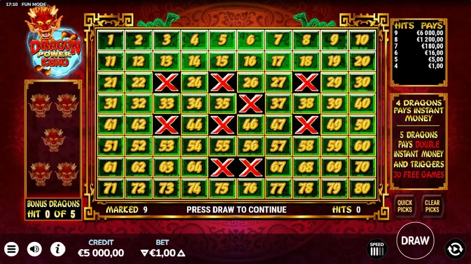 Dragon Power Keno — screenshot 3