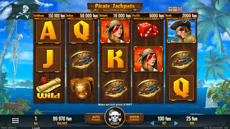 Pirate Jackpots — screenshot 1