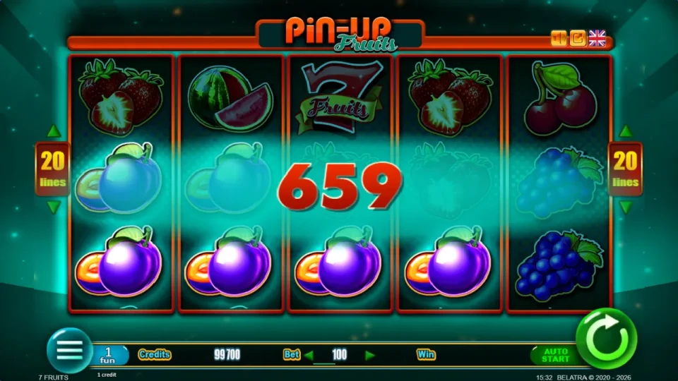 PinUp Fruits — screenshot 1