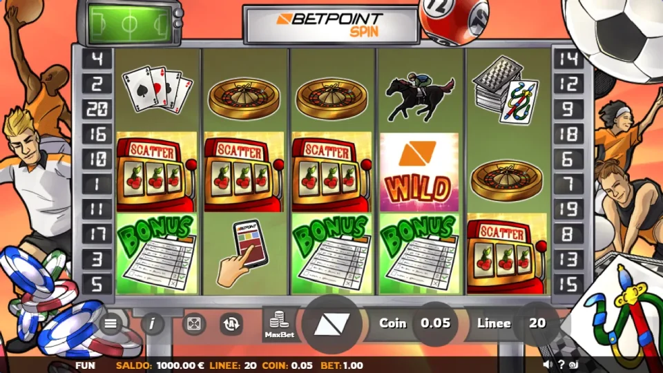 Betpoint Spin — screenshot 1