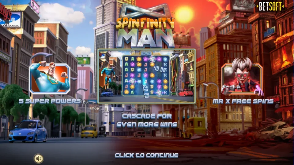Spinfinity Man — screenshot 2