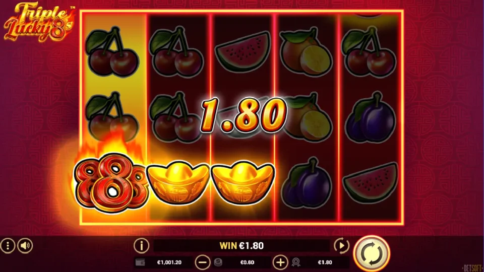 Triple Lucky 8’s — screenshot 1