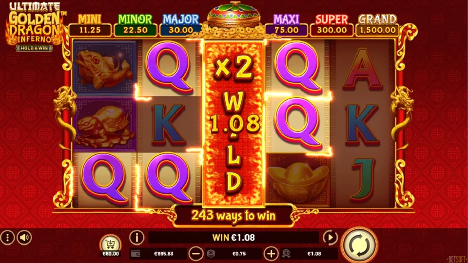 Ultimate Golden Dragon Inferno — screenshot 1