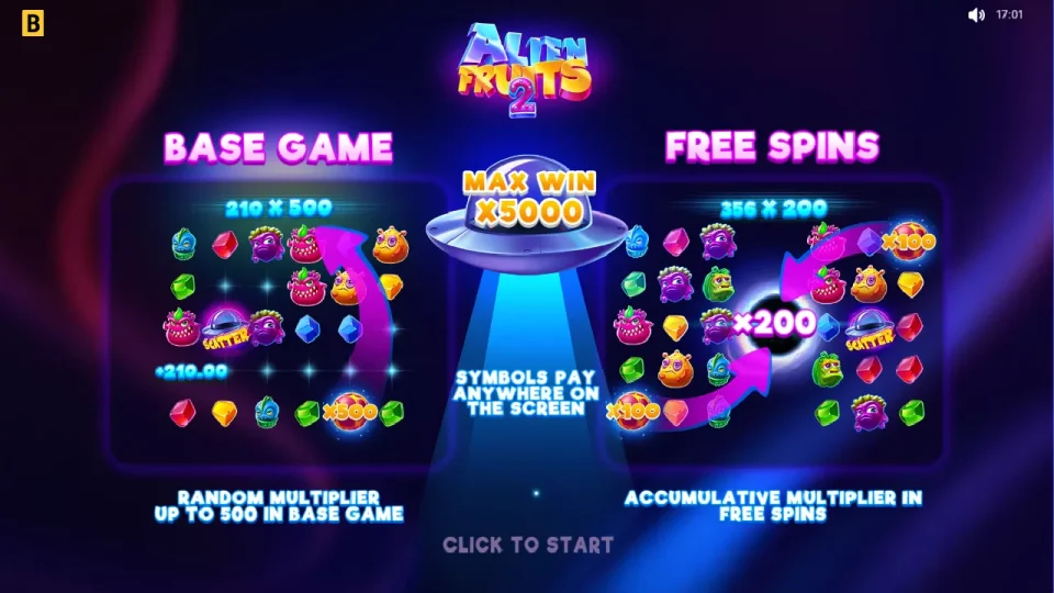 Alien Fruits 2 — screenshot 1