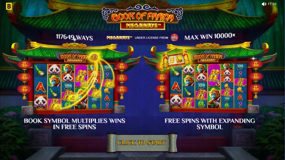 Book of Panda Megaways — screenshot 1