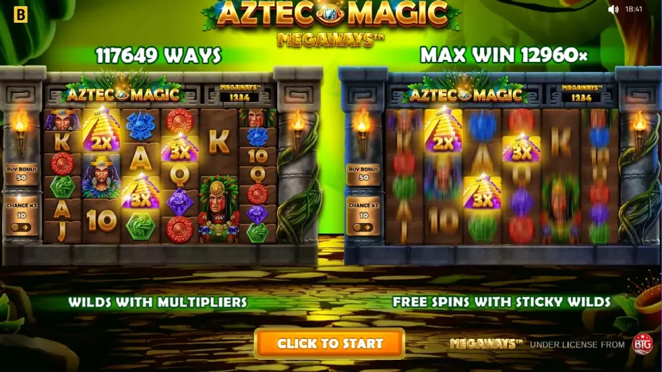 Aztec Magic Megaways — screenshot 3