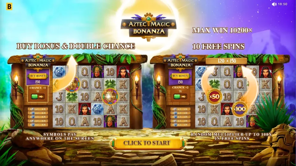 Aztec Magic Bonanza — screenshot 1