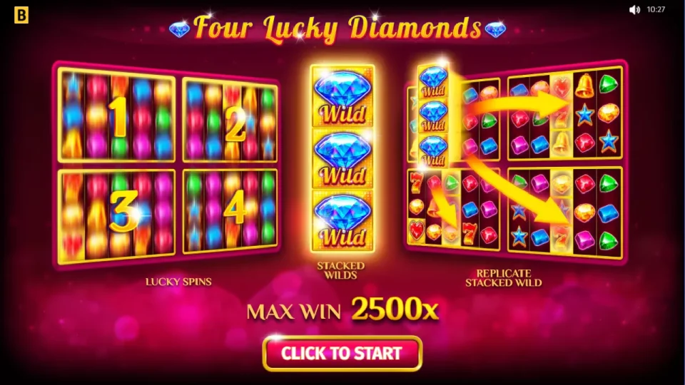 Four Lucky Diamonds — screenshot 4